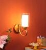 Pellucid Cilindro Gold Metal Wall Sconces