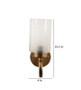 Pellucid Cilindro Gold Metal Wall Sconces