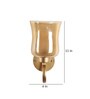 Pellucid Cilindro Gold Metal Wall Sconces