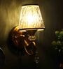 Central Gold Metal Wall Sconces