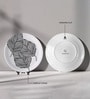 Pen & Ink Poetry Wall Plate