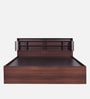 Penang Queen Size Bed In Black Walnut Color