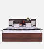 Penang Queen Size Bed In Black Walnut Color