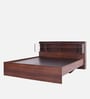 Penang Queen Size Bed In Black Walnut Color