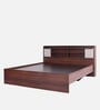 Penang Queen Size Bed In Black Walnut Color