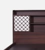 Penang Queen Size Bed In Black Walnut Color