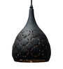 Pendant Black (E- 27/ 12 Watt) Aluminium Dome Hanging Light