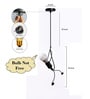 Pendant Black (E- 27/ 12 Watt) Metal Novelty Hanging Light