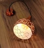 Pendant Brown & Brown (E- 27/ 12 Watt) Aluminium Dome Hanging Light