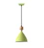 Pendant Lamp Shade for Kitchen Island, Color Metal Minimal Pot Pendant Light Shades, Nordic Style for Bedroom, Living Room, Macaron, Light Green