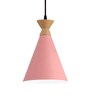 Minimal Pot Metal Pendant Lamp With Light Shade (Pink)