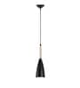 Pendant Lamp Shade for Kitchen Island, Color Metal Minimal Pot Pendant Light Shades, Nordic Wood Bedroom, Living Room, Bottle Guard, Black