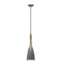 Pendant Lamp Shade for Kitchen Island, Color Metal Minimal Pot Pendant Light Shades, Nordic Wood Bedroom, Living Room, Bottle Guard, Gray