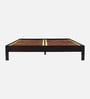 Pendleton Sheesham Wood Queen Size Bed In Cimmerian Walnut Finish