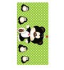 Penguin Bath Towel in Green colour