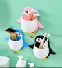 Penguin Wall Mounted Stand for Multipurpose Storage Stand Like Pens, Toothpaste, Comb, Brush and Cosmetics
