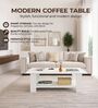 Penio  Coffee table In White Finish