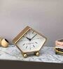 Penta Gold Aluminium Table clock