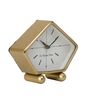 Penta Gold Aluminium Table clock