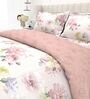 Peony 4-Piece Combo Of Double Bed Cold Weather Comforter & Bedsheet Set