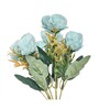 Peony Light Blue Artificial Flower