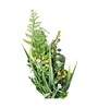 Peony Yellow Plastic Artificial Flower