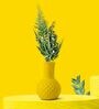 Peony Yellow Plastic Artificial Flower