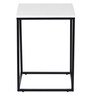 Pep End Table in White & Black Colour