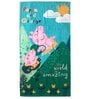 Peppa Pig Amazing World Blue 350 GSM Cotton Kids Towels