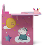 Peppa Pig Study Chair with Bin in Pink Colour