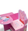 Peppa Pig Study Chair with Bin in Pink Colour