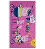 Peppa Pig Funday Pink 350 GSM Cotton Kids Towels
