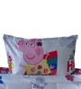 Peppa Pig Happy Comforter Set in White colour