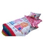 Peppa Pig Happy Comforter Set in White colour