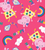 Peppa Pig Happy Comforter Set in White colour