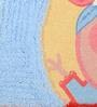 Blue Character Microfibre 16 x 24 Inches Kids Floor Mat