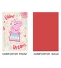 Peppa Pig Peppa Pig Toddler Size 100% Cotton Comforter