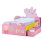 Peppa Pig Toddler Bed with Under Bed Storage in Pink