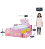 Peppa Pig Toddler Bed with Under Bed Storage in Pink