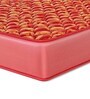 Caspia 6 inch Bonnell Spring King Size Mattress in Maroon Colour