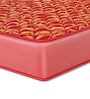 Caspia 6 inch Bonnell Spring Queen Size Mattress in Maroon Colour