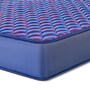 Caspia 6 inch Bonnell Spring Single Mattress in Navy Blue Colour