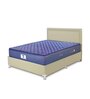 Caspia 6 inch Bonnell Spring Single Mattress in Navy Blue Colour
