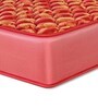Caspia 8 inch Bonnell Spring King Size Mattress in Maroon Colour
