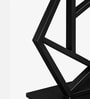 Percival Metal Console Table in Black Finish with Porcelain Top Percival Metal Console Table in Black Finish with Porcelain Top