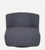 Percy Velvet Lounge Chair In Blue Colour