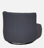 Percy Velvet Lounge Chair In Blue Colour
