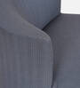 Percy Velvet Lounge Chair In Blue Colour