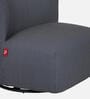 Percy Velvet Lounge Chair In Blue Colour