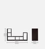 Percy TV Unit In Walnut Colour